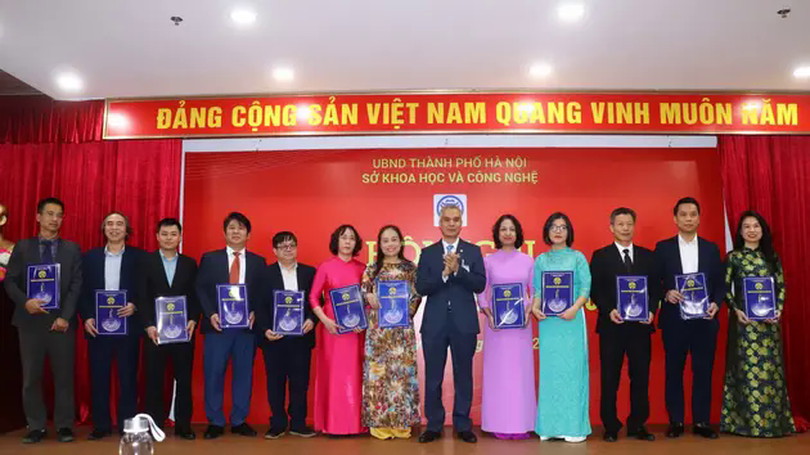Sở Khoa học và Công nghệ Hà Nội có 12 phòng, đơn vị