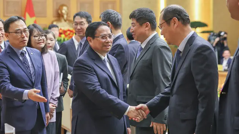 Thủ tướng đối thoại với doanh nghiệp hàng đầu Hàn Quốc