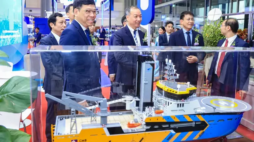 Khai mạc triển lãm quốc tế công nghệ đóng tàu Vietship 2025
