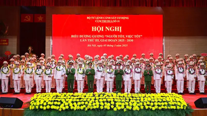 Bộ Tư lệnh CSCĐ biểu dương 80 gương 'Người tốt, việc tốt'