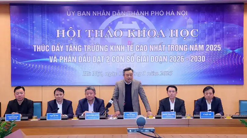 Bàn giải pháp để Hà Nội tăng trưởng 8% năm 2025