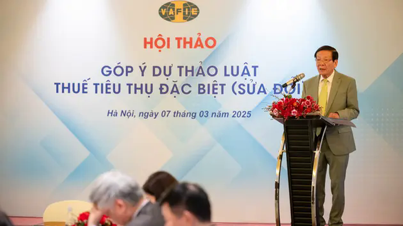 Lấy ý kiến Luật Thuế tiêu thụ đặc biệt (sửa đổi)
