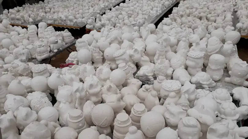 Tượng thạch cao tô màu Bát Tràng | Made in Hanoi | 07/03/2025