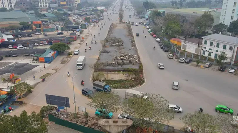 Cầu vượt Phạm Tu – Đường 70 chậm tiến độ