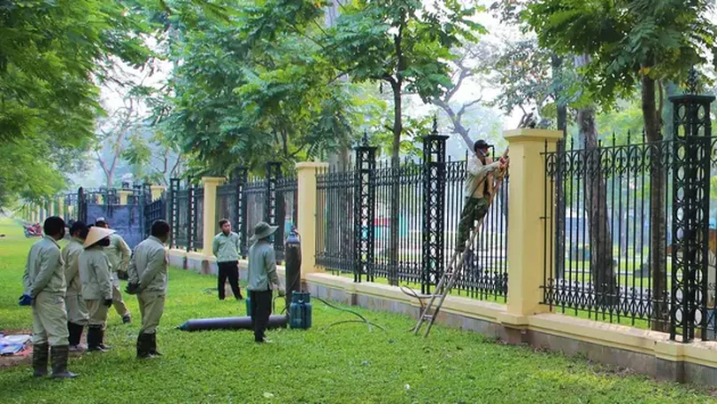 Dỡ rào chắn công viên Thống Nhất để tạo không gian mở