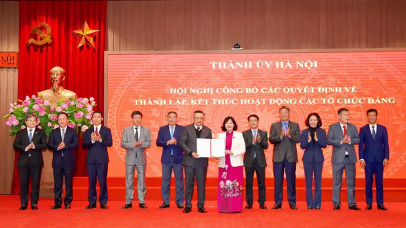 Đảng bộ Hà Nội - dấu ấn sự kiện sáp nhập