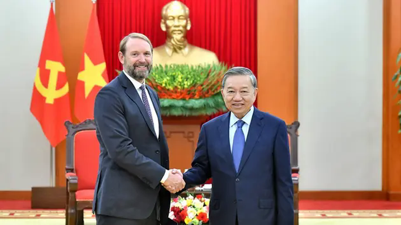 Tổng Bí thư Tô Lâm tiếp Chủ tịch Tập đoàn Pacifico Energy