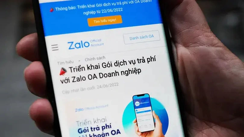 Mở tổng đài, Zalo tiếp nhận phản ánh về giao thông