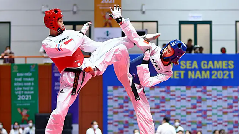 Đội tuyển Taekwondo tập luyện hướng đến Giải vô địch quốc gia
