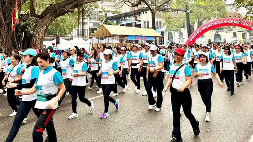 Lan tỏa phong trào Phụ nữ Thủ đô khỏe đẹp