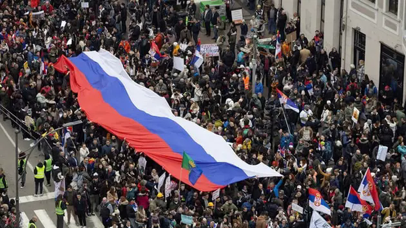 Biểu tình lớn nhất nhiều thập kỷ tại Serbia
