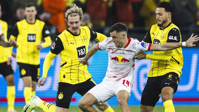 Leipzig đánh bại Dortmund trên sân nhà