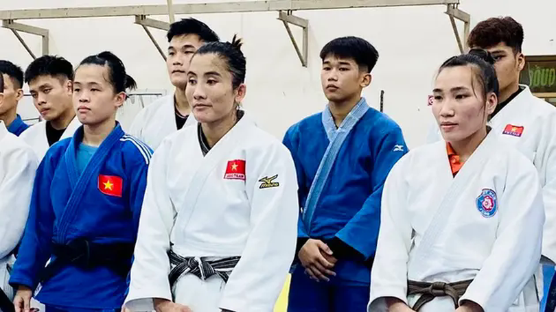 Judo Việt Nam quyết tâm chinh phục thách thức SEA Games 33