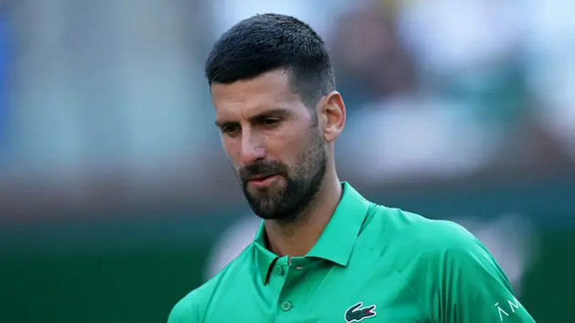 Novak Djokovic với những khó khăn trong năm 2025