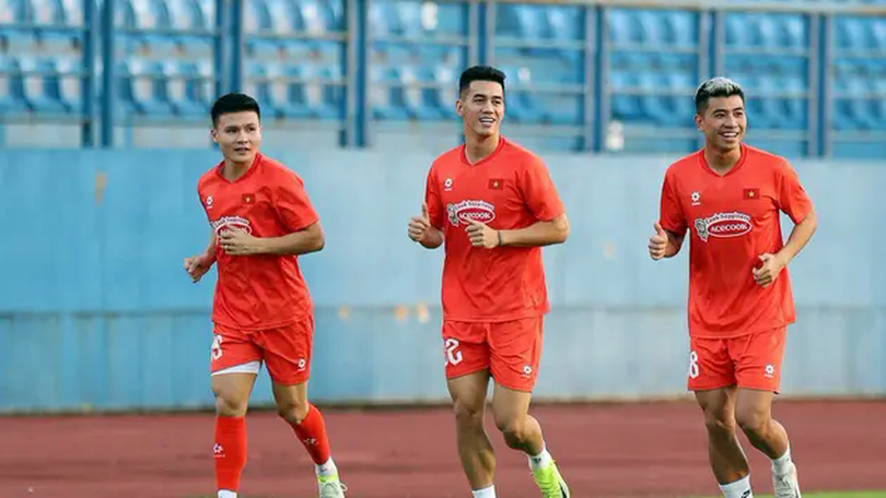 Tuyển Việt Nam tự tin trước trận giao hữu Campuchia