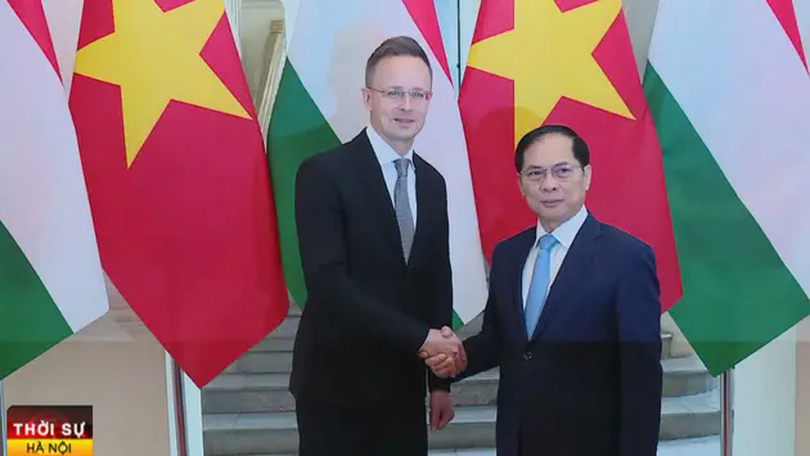 Bộ trưởng Ngoại giao Việt Nam - Hungary tiến hành hội đàm