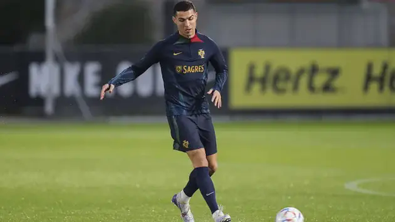 Ronaldo trở lại tập luyện cùng đội tuyển Bồ Đào Nha