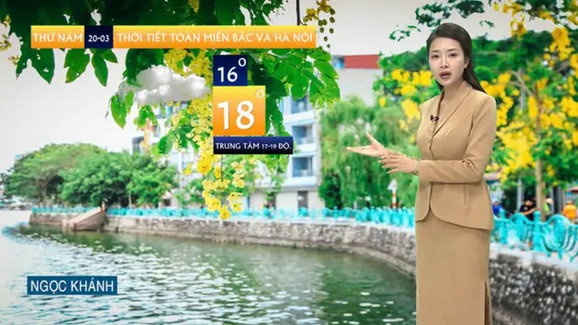 Dự báo thời tiết trưa | 20/03/2025