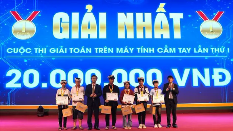 Hơn 20 nghìn học sinh tham gia sân chơi toán học