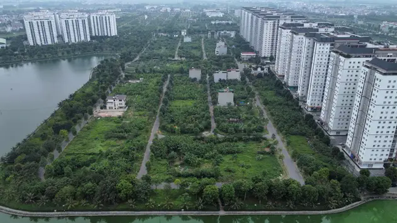 Khu đô thị Thanh Hà bị yêu cầu tạm dừng xây dựng