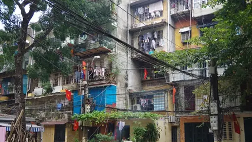 Giải pháp an toàn PCCC cho khu tập thể cũ
