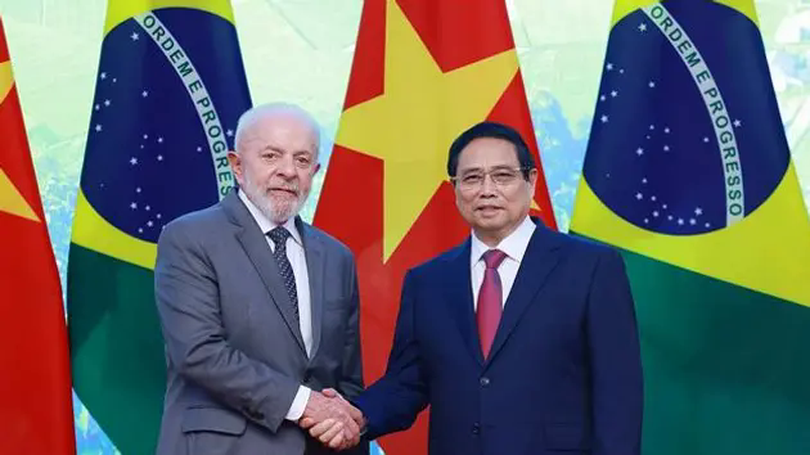Thủ tướng Phạm Minh Chính hội kiến Tổng thống Brazil