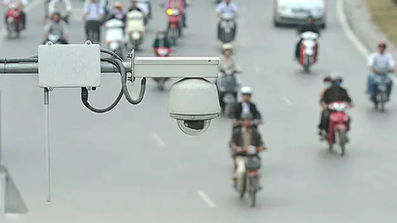Camera giám sát hỗ trợ xử lý vi phạm trật tự ATGT