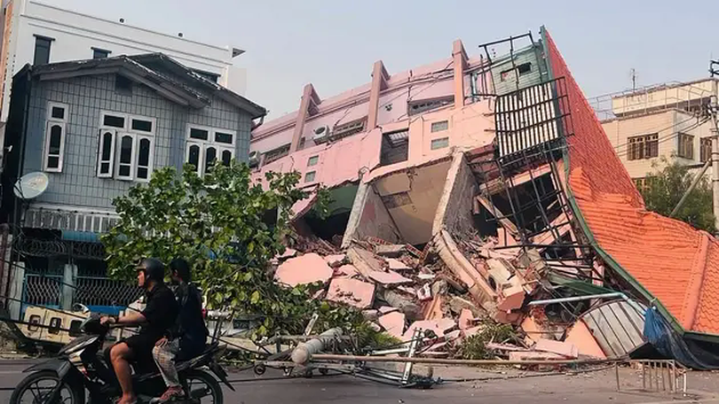 Nguy cơ xảy ra thêm động đất tại Myanmar