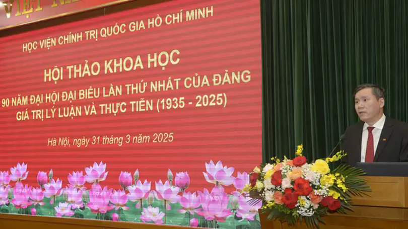 Hội thảo 90 năm Đại hội đại biểu lần thứ nhất của Đảng