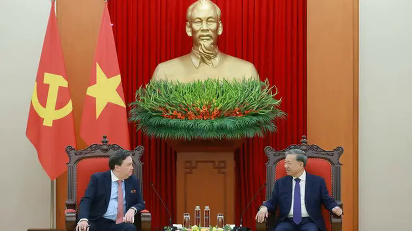 Tổng Bí thư Tô Lâm tiếp Đại sứ Hoa Kỳ Marc Knapper