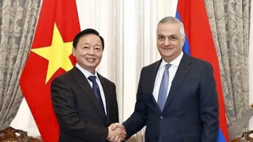 Việt Nam - Armenia hợp tác trên các lĩnh vực mới