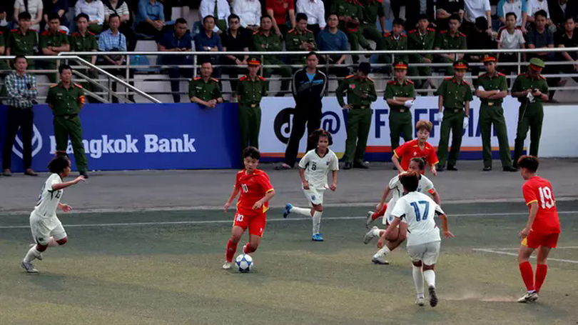 U17 nữ Việt Nam đánh bại U17 nữ Thái Lan
