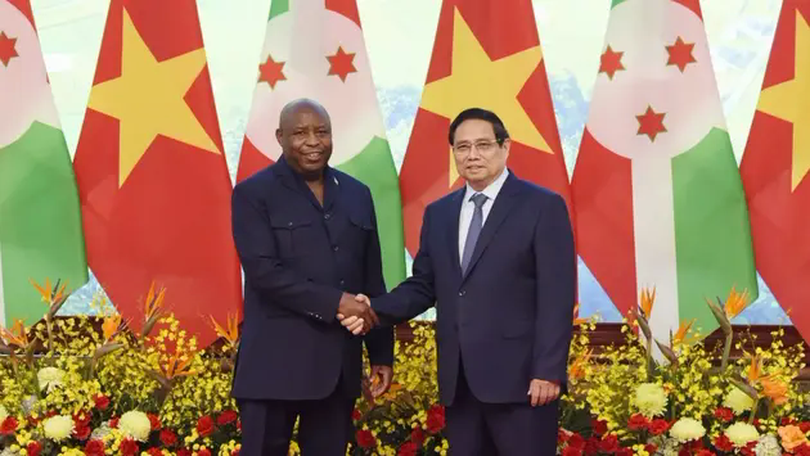 Thủ tướng Phạm Minh Chính hội kiến Tổng thống Burundi
