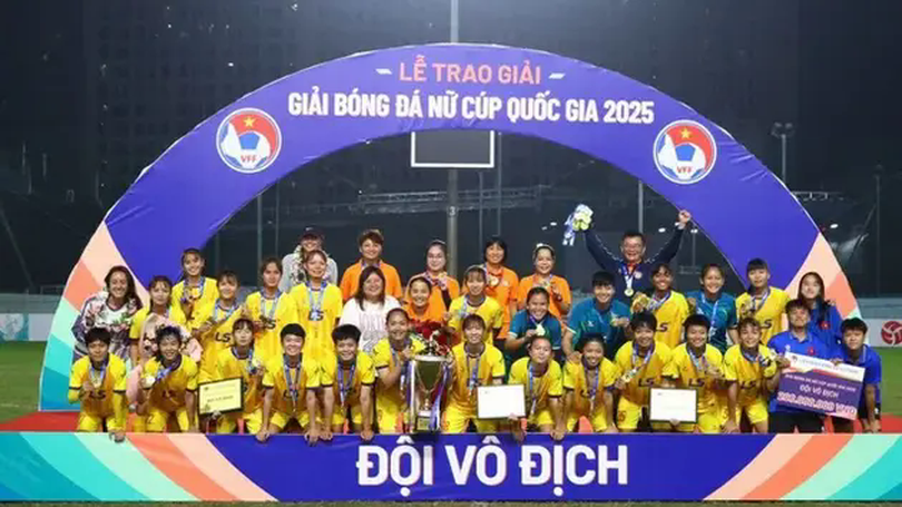 CLB TP.Hồ Chí Minh vô địch giải nữ Cúp quốc gia 2025