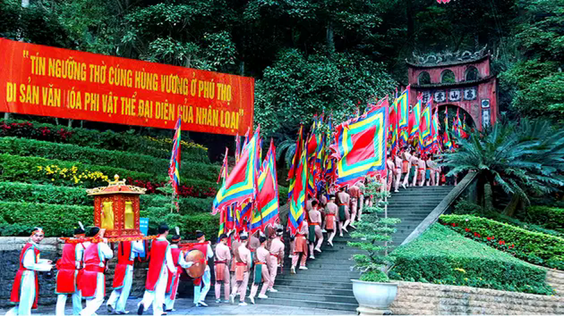 Tín ngưỡng thờ cúng Hùng Vương độc đáo