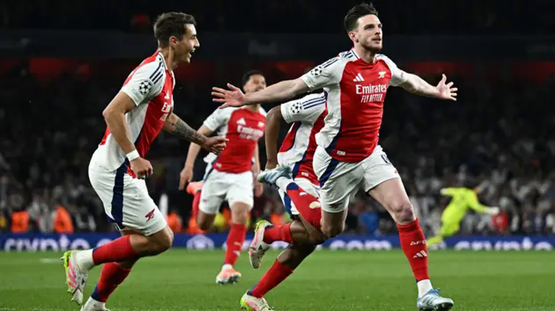 Arsenal và Inter chiếm lợi thế ở tứ kết Champions League