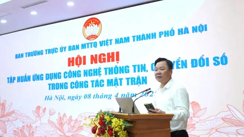 Chuyển đổi số - Bước chuyển của hệ thống Mặt trận
