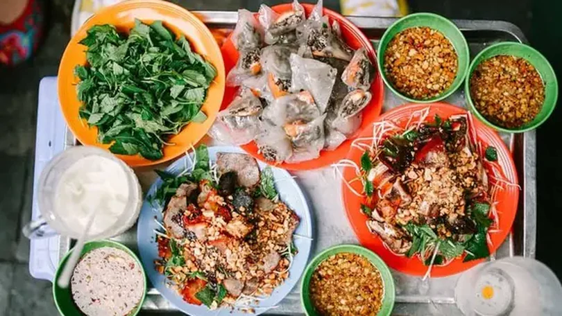 Bản đồ food tour quảng bá ẩm thực Hoàn Kiếm