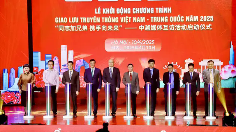 Gặp gỡ, giao lưu truyền thông Việt Nam - Trung Quốc