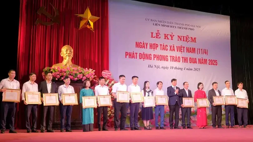Liên minh HTX Hà Nội phát động phong trào thi đua