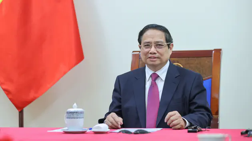 Thủ tướng Phạm Minh Chính điện đàm với Thủ tướng New Zealand