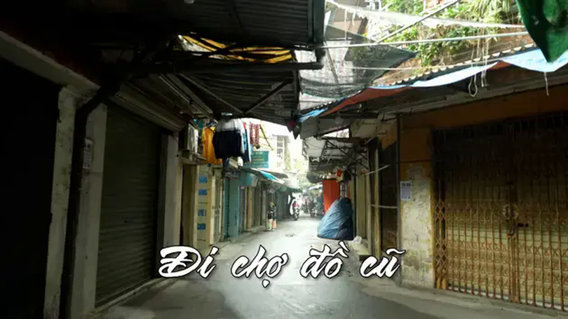 Đi chợ đồ cũ | Nhịp sống Hà Nội | 10/04/2025