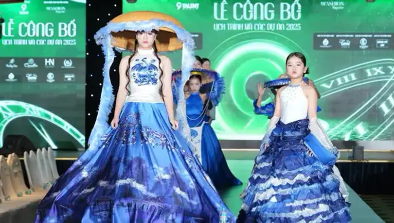 'Vietnam Iconic Runway' tôn vinh truyền thống dân tộc Việt