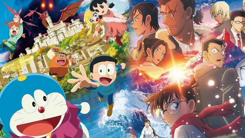 'Doraemon 44' và 'Conan Movie 28' đối đầu phòng vé Việt