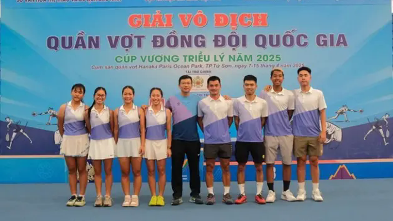 Quần vợt Việt Nam chứng kiến sự cạnh tranh cân bằng