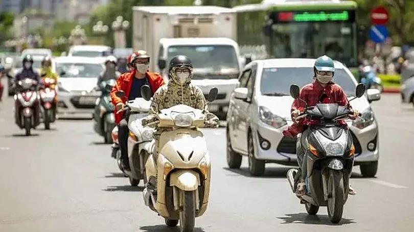 Thời tiết 17/4: Hà Nội nắng nóng diện rộng