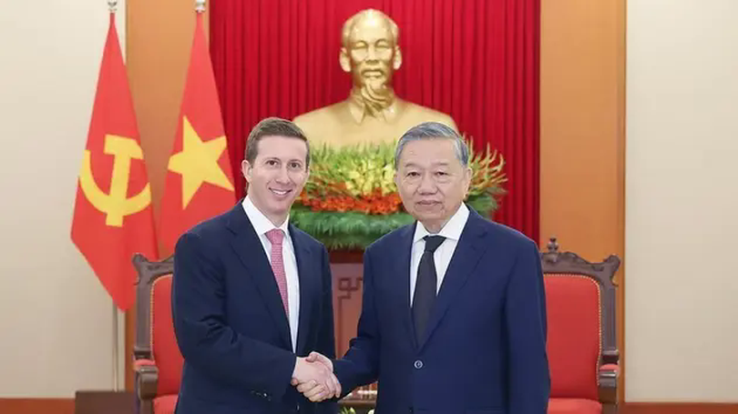 Tổng Bí thư Tô Lâm tiếp TGĐ Quỹ đầu tư Warburg Pincus