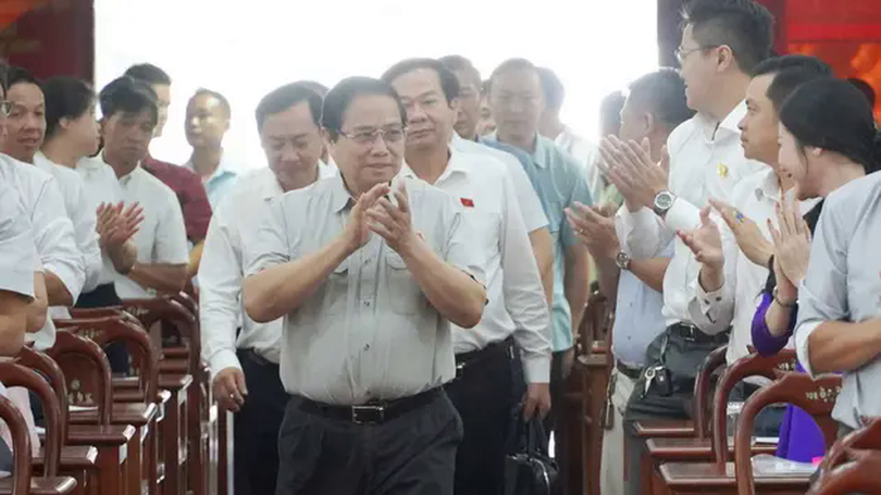 Thủ tướng Phạm Minh Chính tiếp xúc cử tri Cần Thơ