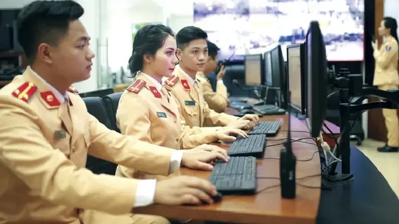 CSGT ứng dụng công nghệ trong xử lý vi phạm