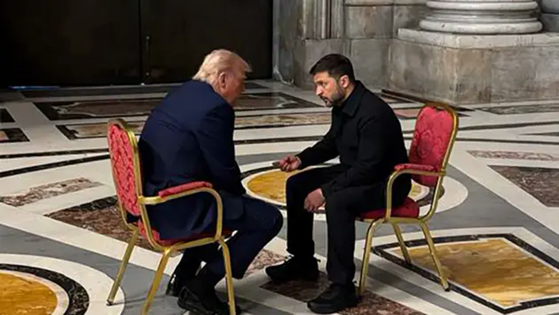 Tổng thống Trump gặp Tổng thống Zelensky bên lề lễ tang Giáo hoàng